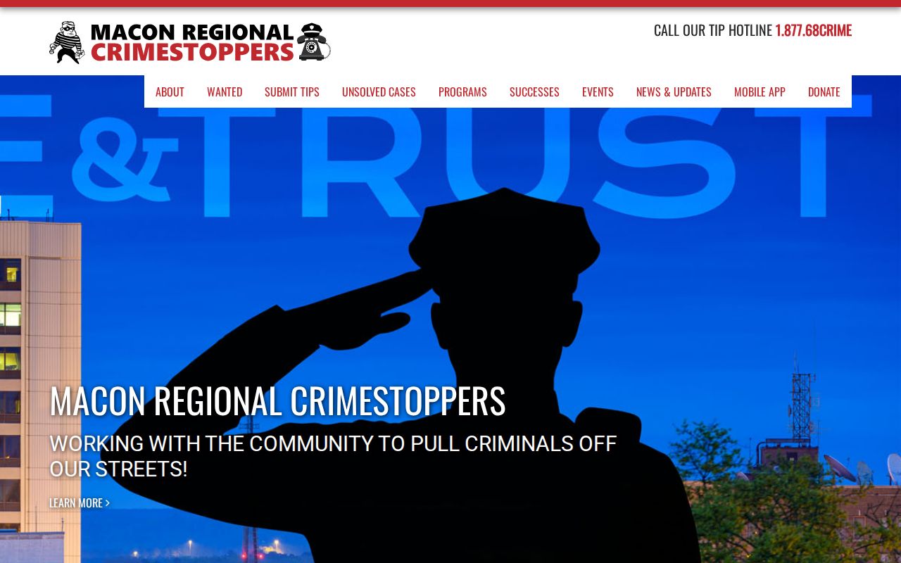 Crawford County most wanted regional Crime Stoppers navigation